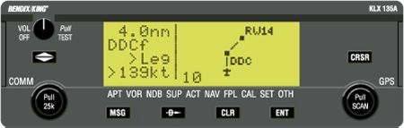 KLX 135A GPs/COMM Transceiver