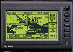 SKYMAP II SM2000 Portable GPS Navigator w/Moving Map