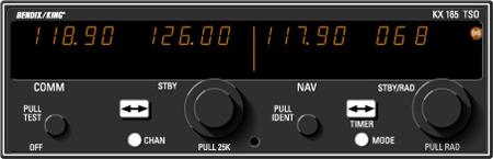 KX 165 NAV/COMM Transceiver