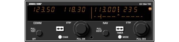 KX 155A NAV/COMM Transceiver